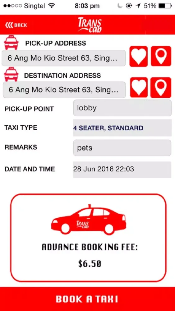 تصاویر TRANS-CAB SERVICES PTE LTD