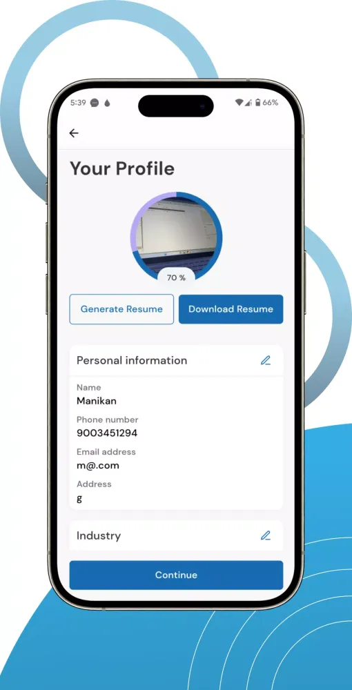 Ảnh chụp màn hình của Transcend