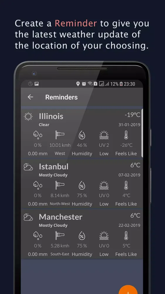 Weather Forecast Now - Hyperlocal Forecast應用截圖