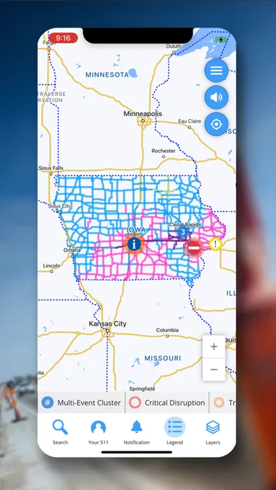 Iowa 511 Screenshots