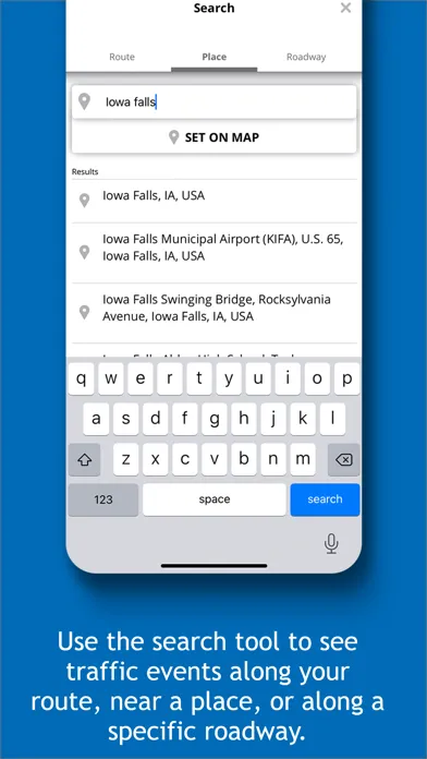 Iowa 511 Screenshots