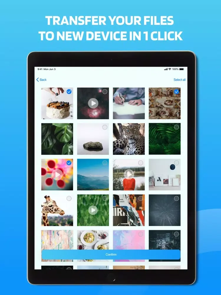 ภาพหน้าจอของ Copy Files & Transfer my data iPad 