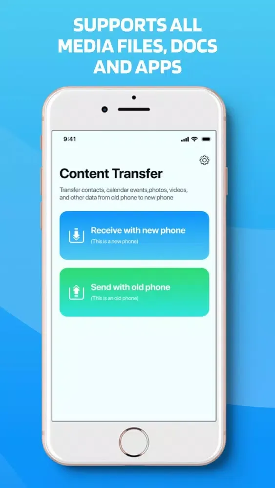 ภาพหน้าจอของ Copy Files & Transfer my data