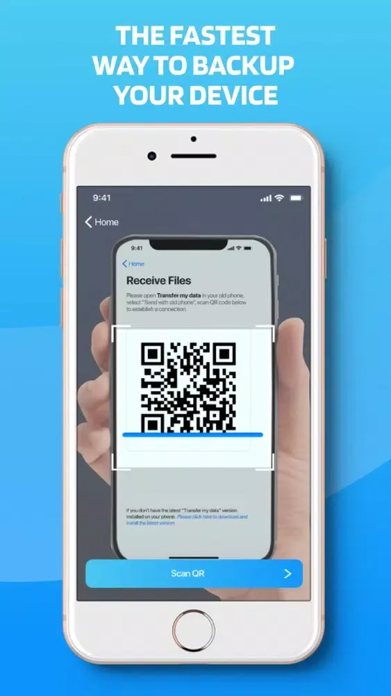 ภาพหน้าจอของ Copy Files & Transfer my data