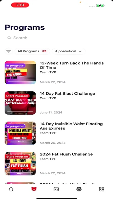 Capturas de pantalla de Transform You Fitness