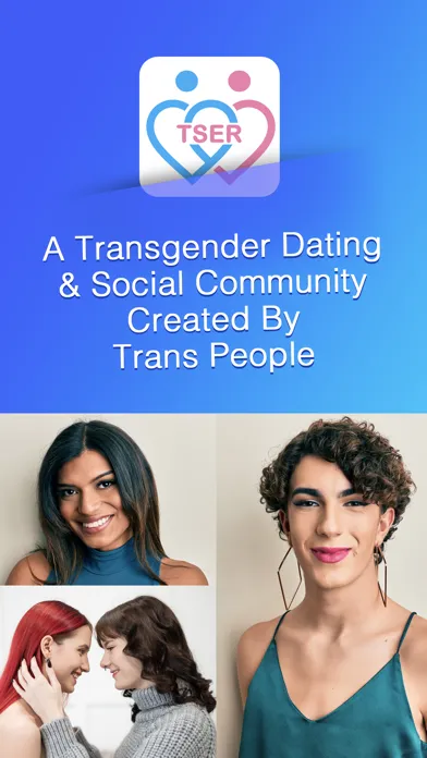 Tser: TS, Transgender Dating Screenshots