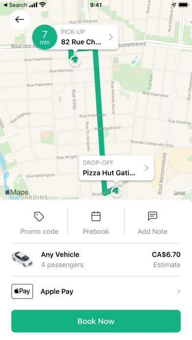 Zrzuty ekranu Transit Taxi