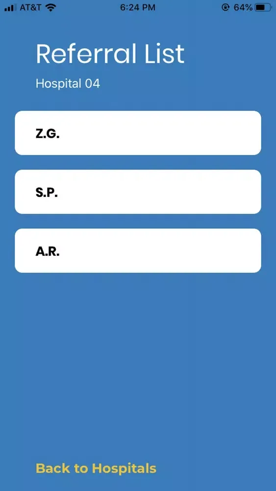 TCS Baton Facility App Screenshots