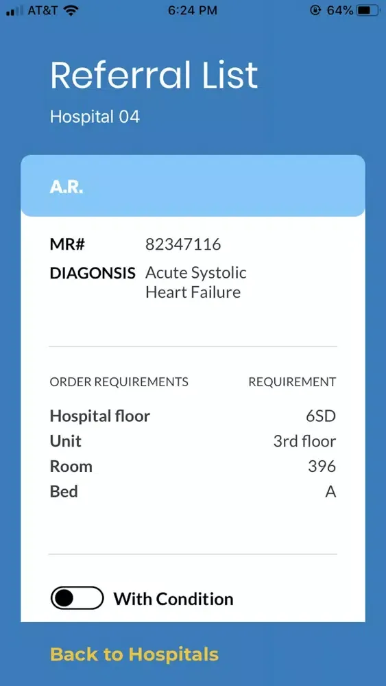 TCS Baton Facility App Screenshots