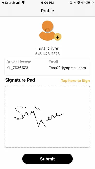Transit Partners-Driver Ekran Görüntüleri