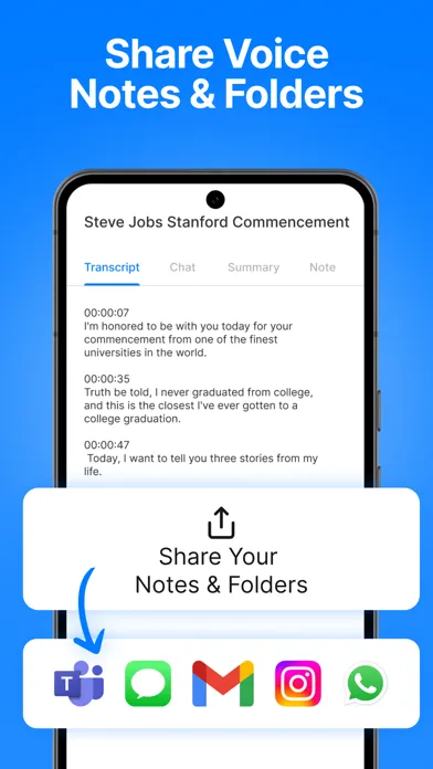 Capturas de pantalla de Transkriptor - Speech to Text