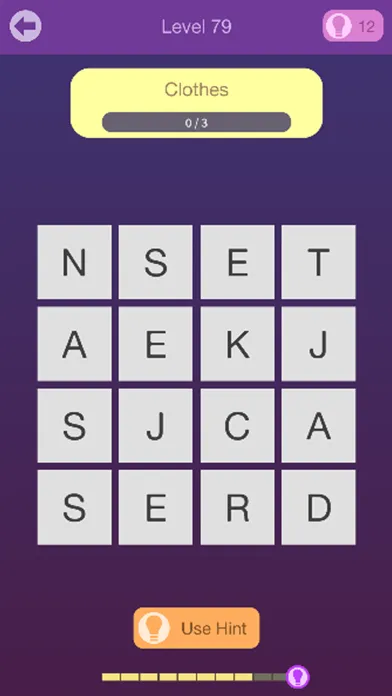 Captures d'écran de Pocket Word Game