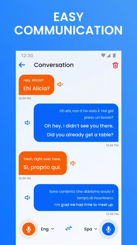 Скриншоты All Language Translator App