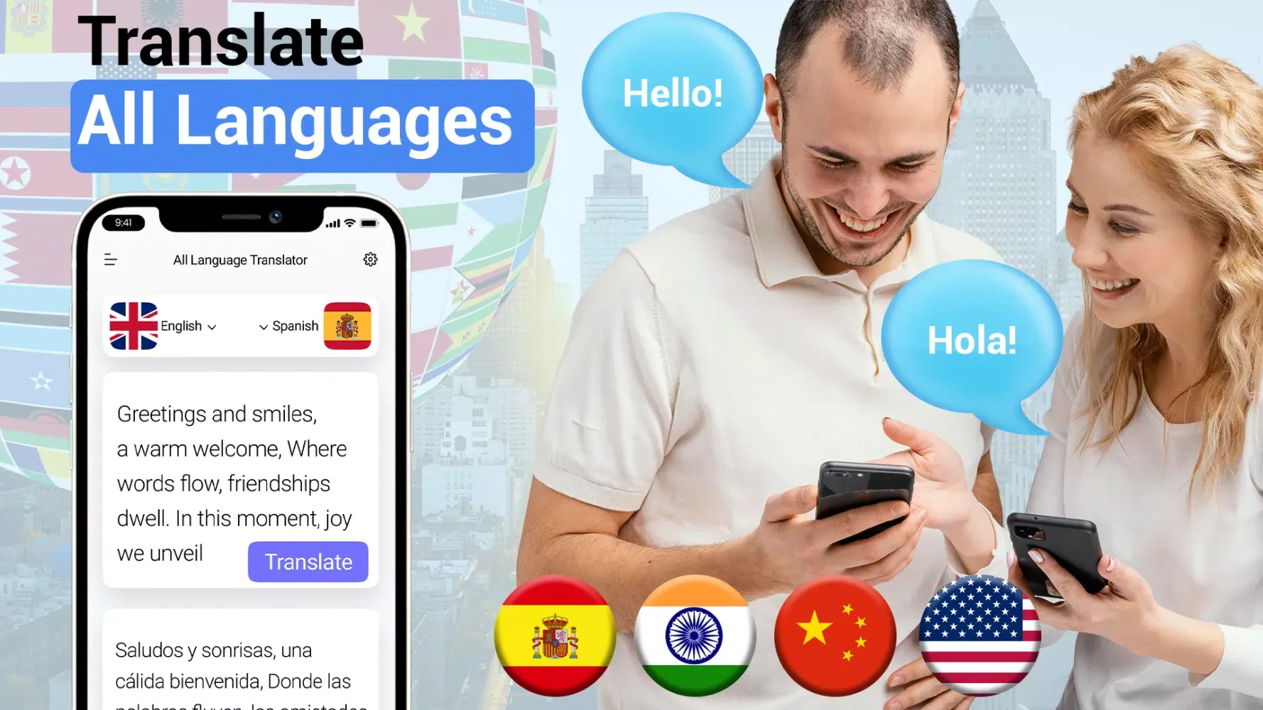 All Language Translate App Screenshots