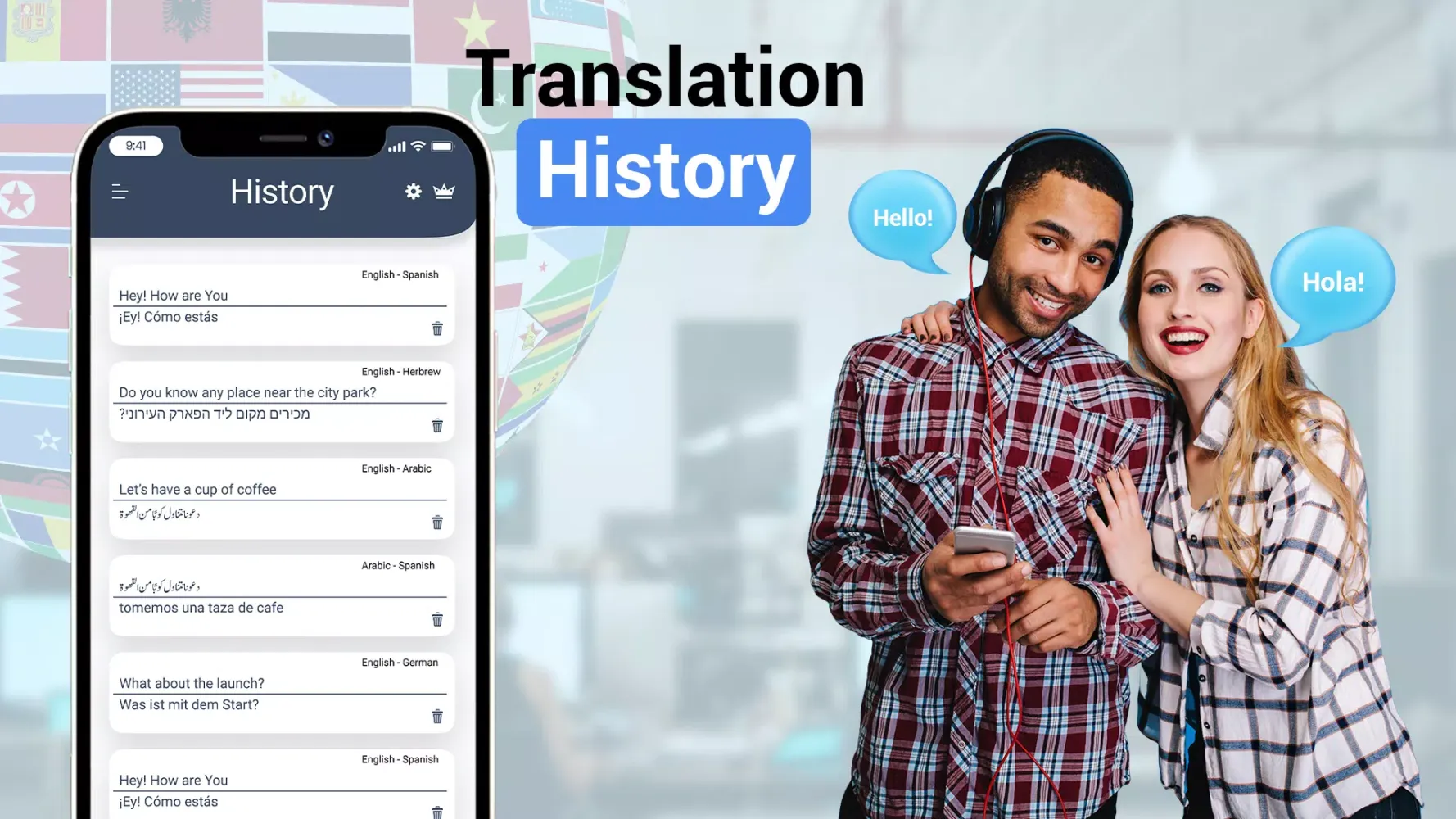 All Language Translate App Screenshots