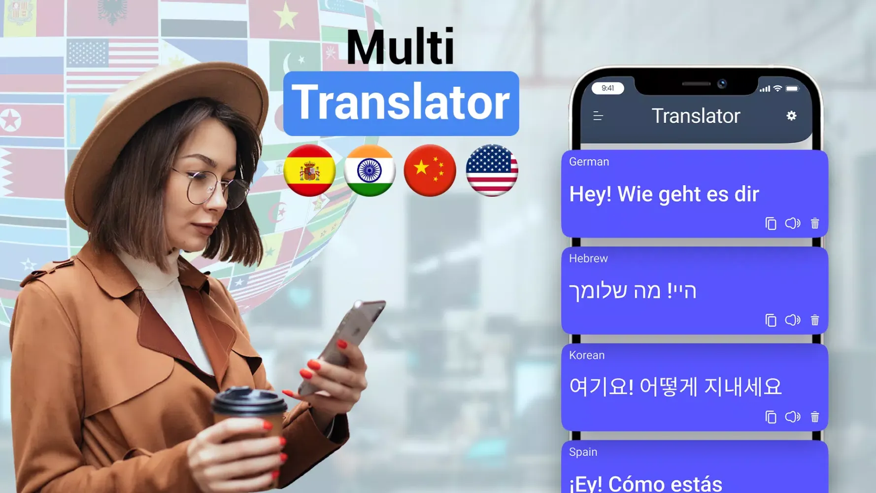 All Language Translate App Screenshots