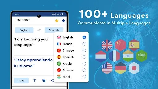 تصاویر Translate All Languages App