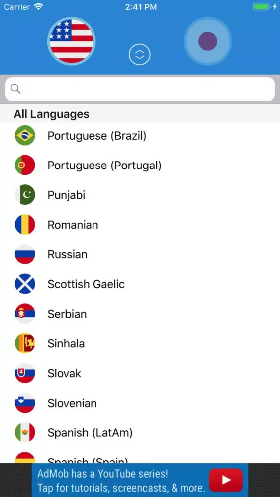 Zrzuty ekranu Voice & Translate