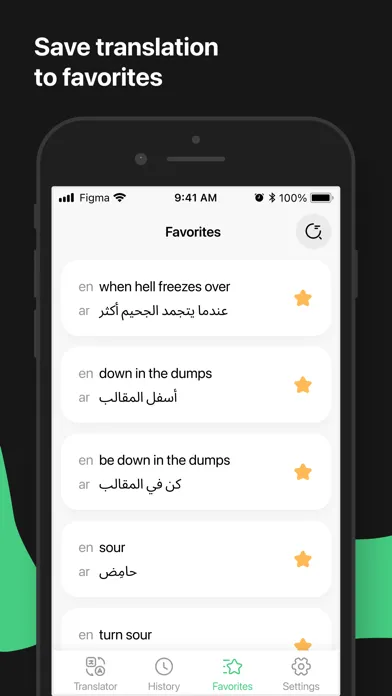 Arabic - English Translator應用截圖