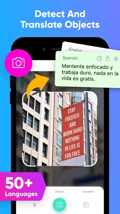 Capturas de tela do Air Translate Photo Translator
