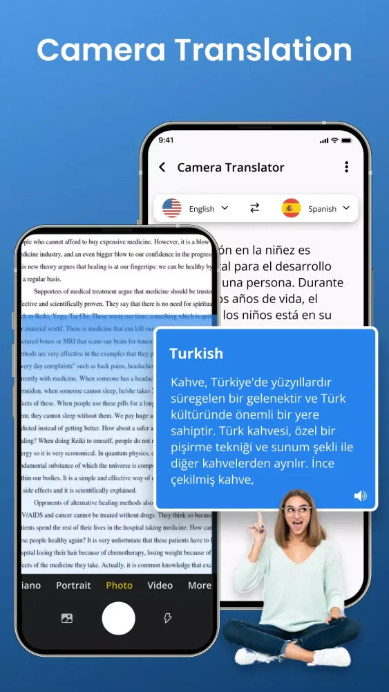 AI Voice Translator Translate Screenshots
