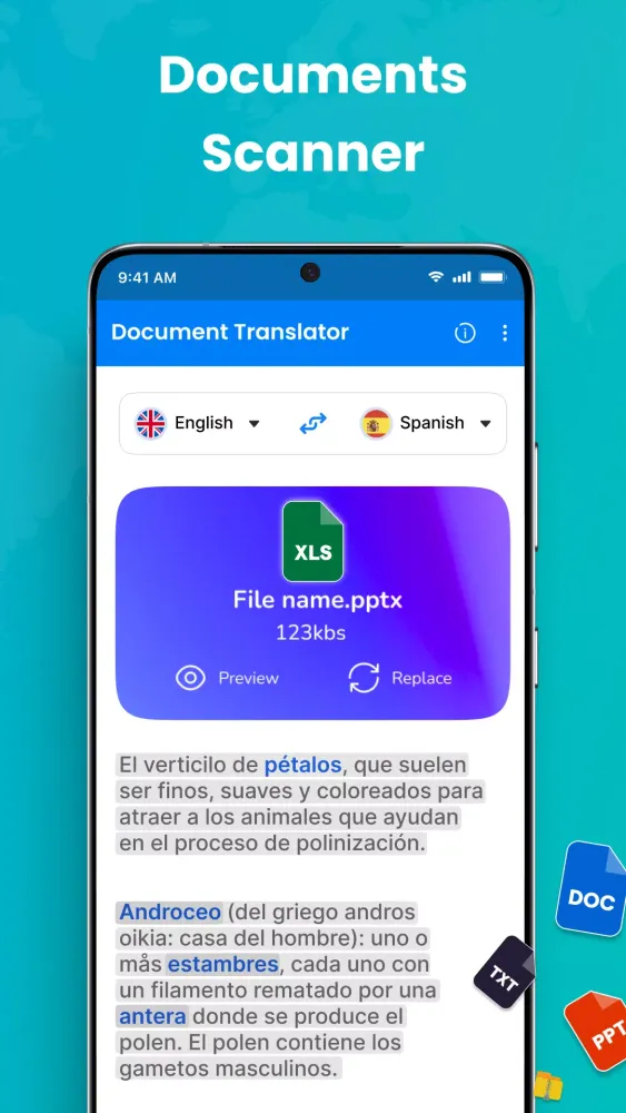 Ảnh chụp màn hình của All Languages Translator App
