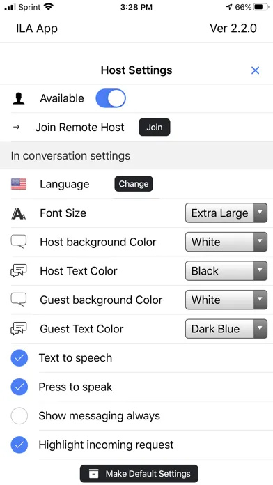 Screenshot di Instant Language Assistant
