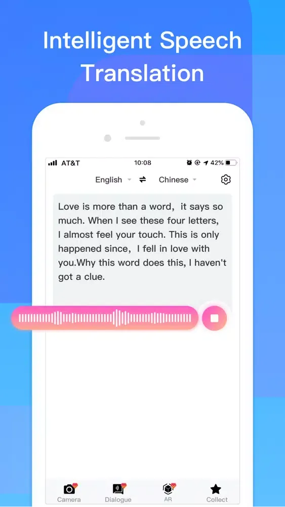 Zrzuty ekranu Translator -AI & Real time