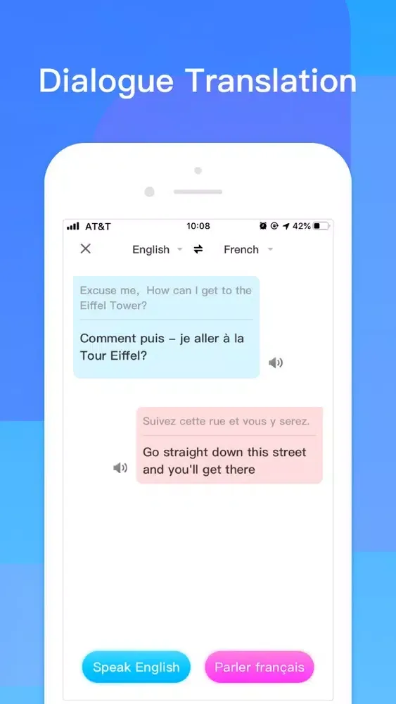Zrzuty ekranu Translator -AI & Real time