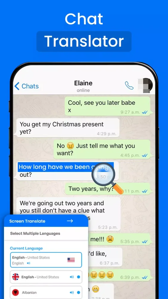 Captures d'écran de AI Translate All Languages