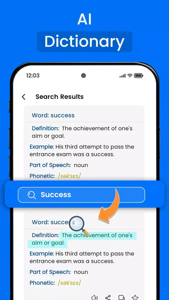 Captures d'écran de AI Translate All Languages