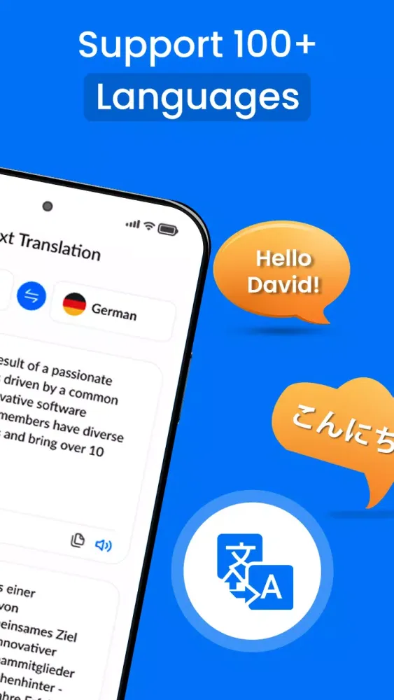 Captures d'écran de AI Translate All Languages