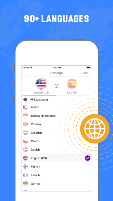 ภาพหน้าจอของ Translator+ Plus