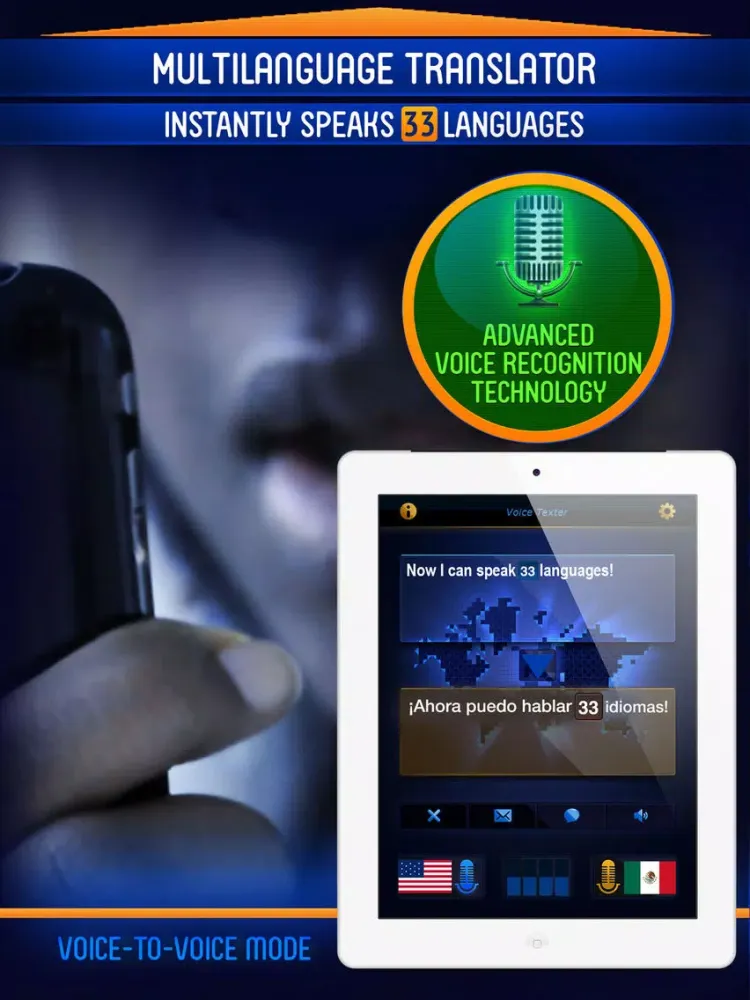 ภาพหน้าจอของ Translate Voice + translator iPad 