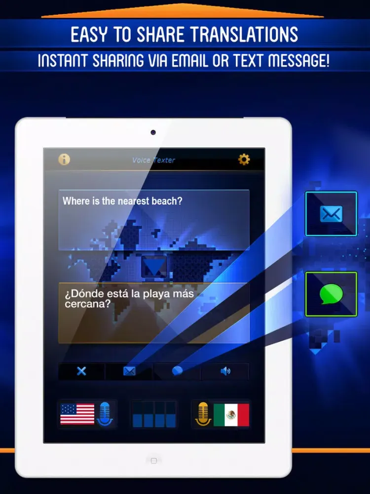 ภาพหน้าจอของ Translate Voice + translator iPad 