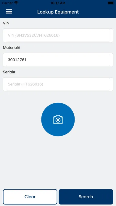 HT Warranty Mobile App Screenshots