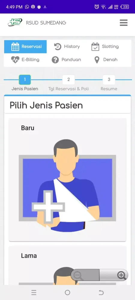 Daftar Online RSUD Sumedang Screenshots