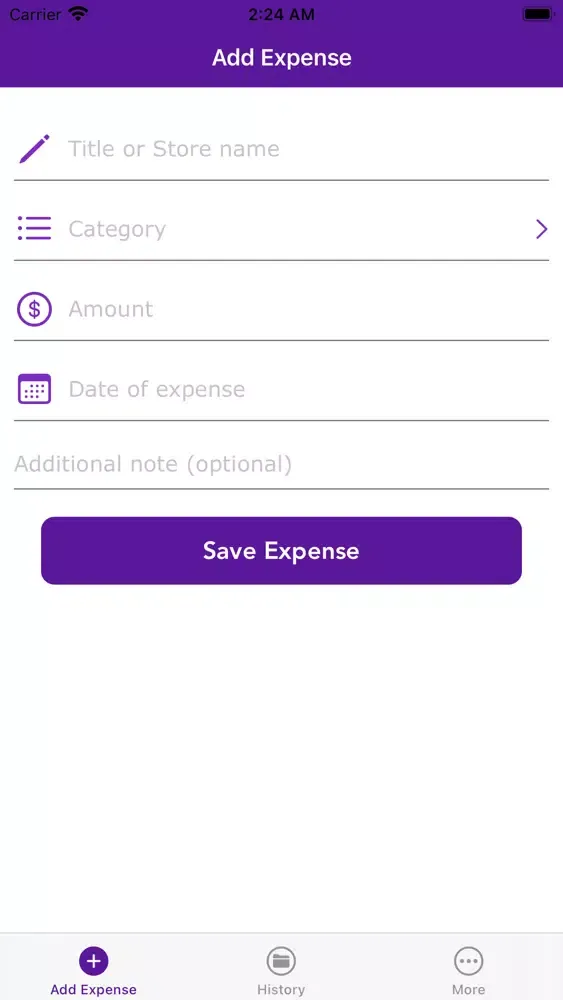 Zrzuty ekranu Expense - Your daily budget