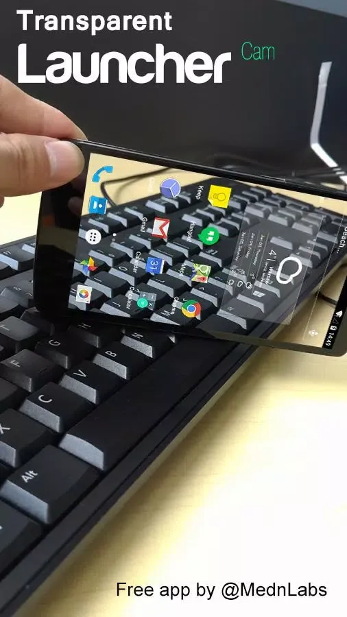 Transparent Screen Launcher Screenshots