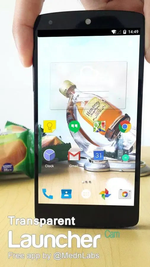 Transparent Screen Launcher Screenshots