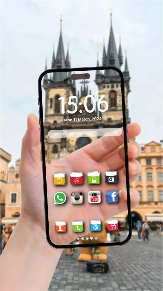 Скриншоты Transparent Wallpaper Mirror