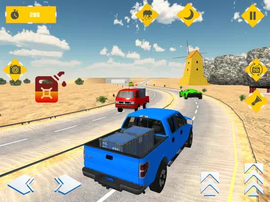 Cargo Driving Simulator Game iPad Screenshots