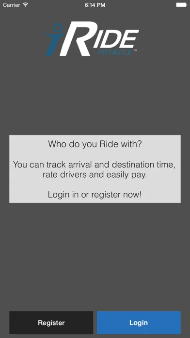 Tangkapan layar iRide Mobile