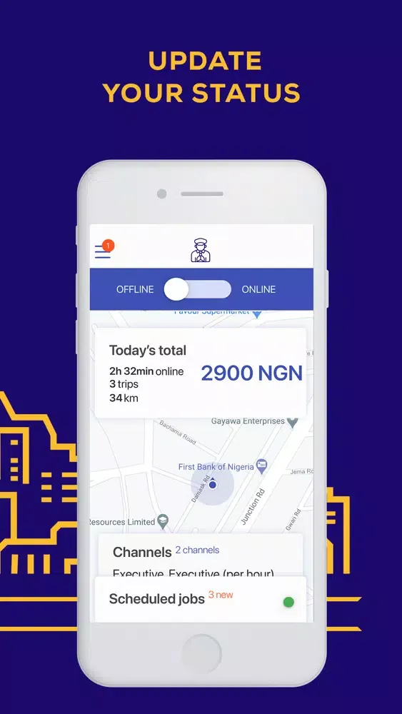 Скриншоты Transport Connector Driver app