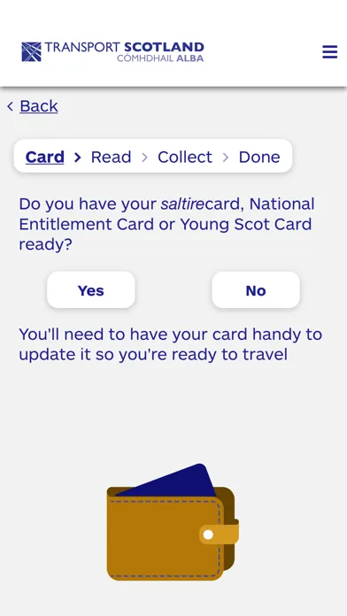 Скриншоты Transport Scot Pass Collect