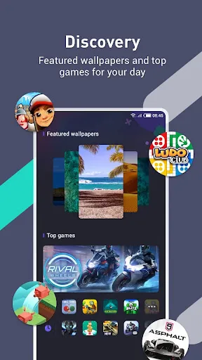 Zrzuty ekranu XOS Launcher -Cool Stylish