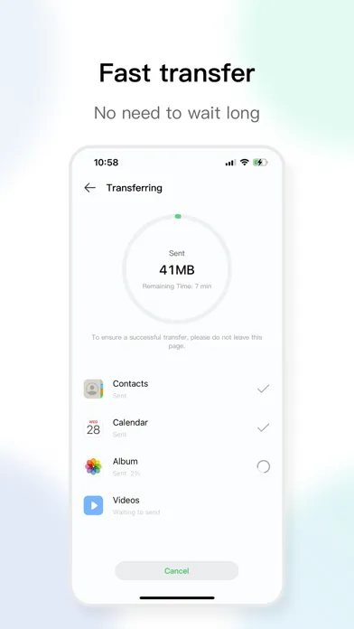 Ảnh chụp màn hình của Mobile Cloner