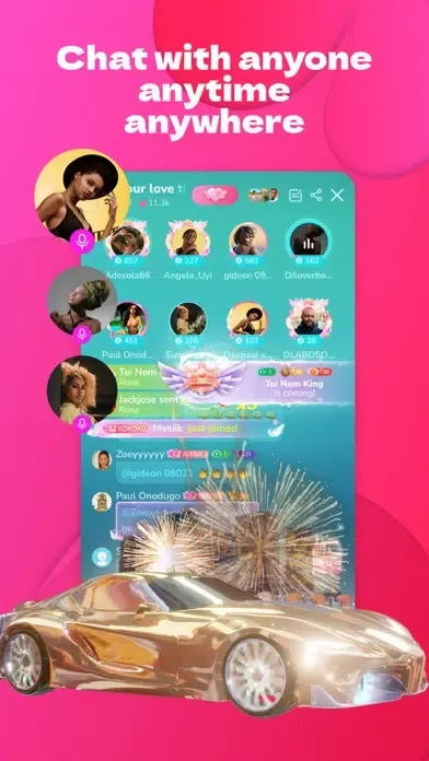 Capturas de tela do Boomlive: Go Live, Meet & Chat