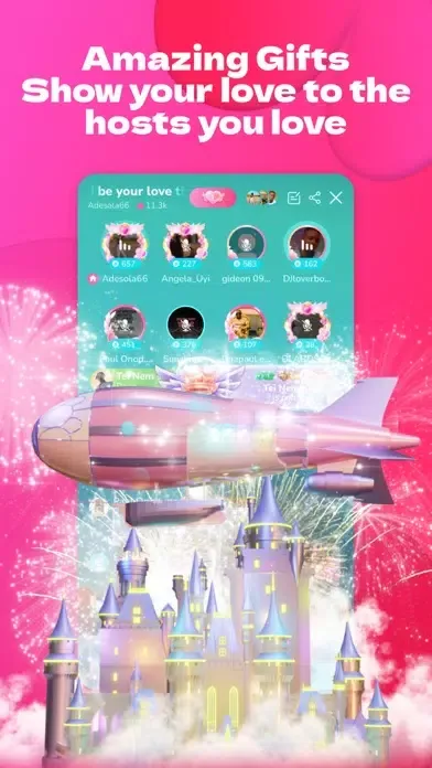 Capturas de tela do Boomlive: Go Live, Meet & Chat