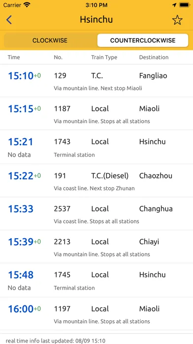 TransTaiwan: 雙鐵/捷運 時刻表 路徑規劃 स्क्रीनशॉट